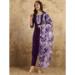 Picture of Chiffon Midnight Blue Readymade Salwar Kameez