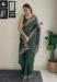 Picture of Delightful Georgette Sea Green Saree