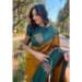 Picture of Marvelous Silk Saddle Brown Saree