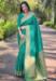 Picture of Appealing Silk Dark Cyan Saree