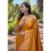 Picture of Resplendent Silk Dark Golden Rod Saree