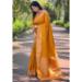 Picture of Resplendent Silk Dark Golden Rod Saree