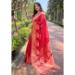 Picture of Grand Organza Dark Red Saree