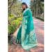 Picture of Radiant Organza Dark Cyan Saree