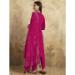 Picture of Marvelous Chiffon Pink Readymade Salwar Kameez