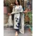 Picture of Ideal Georgette White Readymade Salwar Kameez