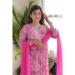 Picture of Beauteous Georgette Hot Pink Readymade Salwar Kameez