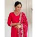 Picture of Radiant Georgette Crimson Readymade Salwar Kameez