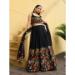 Picture of Magnificent Georgette & Net Black Lehenga Choli