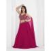 Picture of Stunning Georgette & Net Deep Pink Lehenga Choli