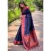 Picture of Charming Silk Midnight Blue Saree