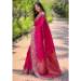 Picture of Magnificent Silk Medium Violet Red Saree