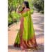 Picture of Comely Silk Olive Saree