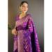 Picture of Beauteous Silk Purple Saree