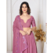 Picture of Beautiful Georgette Pale Violet Red Lehenga Choli