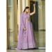 Picture of Ravishing Georgette & Net Plum Lehenga Choli