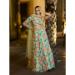 Picture of Radiant Georgette & Net Cadet Blue Lehenga Choli