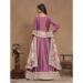 Picture of Sightly Silk Pale Violet Red Party Wear Gown