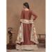 Picture of Marvelous Silk Brown Party Wear Gown