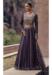 Picture of Charming Chiffon & Silk Purple Lehenga Choli