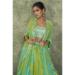 Picture of Georgette & Silk Dark Sea Green Lehenga Choli