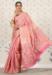 Picture of Beautiful Organza Light Coral Saree