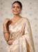 Picture of Charming Organza Beige Saree