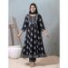 Picture of Rayon & Cotton Dark Slate Grey Readymade Salwar Kameez