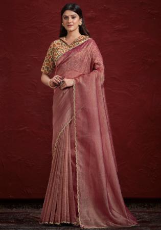 Picture of Alluring Crepe & Georgette & Silk Sienna Saree