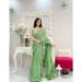 Picture of Marvelous Georgette Dark Sea Green Saree