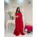 Picture of Classy Georgette Red Saree