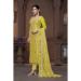 Picture of Charming Organza Peru Straight Cut Salwar Kameez