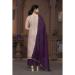 Picture of Ravishing Rayon Beige Straight Cut Salwar Kameez