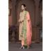 Picture of Gorgeous Cotton Rosy Brown Straight Cut Salwar Kameez