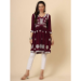 Picture of Nice Rayon Maroon Kurtis & Tunic