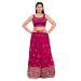 Picture of Alluring Net & Silk Indian Red Designer Blouse