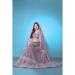 Picture of Fascinating Net Plum Lehenga Choli