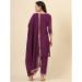 Picture of Stunning Silk Brown Readymade Salwar Kameez