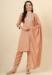 Picture of Wonderful Silk Dark Salmon Readymade Salwar Kameez