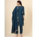 Picture of Comely Silk Midnight Blue Readymade Salwar Kameez