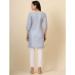 Picture of Amazing Cotton Light Steel Blue Kurtis & Tunic