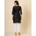 Picture of Pretty Cotton Black Kurtis & Tunic