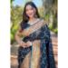 Picture of Charming Silk Midnight Blue Saree