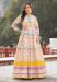 Picture of Statuesque Silk Off White Readymade Gown