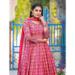 Picture of Graceful Silk Indian Red Readymade Gown