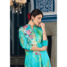 Picture of Beautiful Chiffon Turquoise Kurtis & Tunic