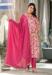 Picture of Georgette & Silk Pale Violet Red Readymade Salwar Kameez