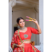 Picture of Alluring Rayon Tomato Lehenga Choli