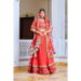 Picture of Alluring Rayon Tomato Lehenga Choli