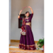 Picture of Bewitching Rayon Purple Lehenga Choli